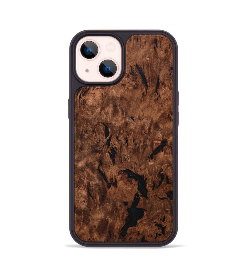 iPhone 14 Wood Phone Case - Banks (Wood Burl, 801237)