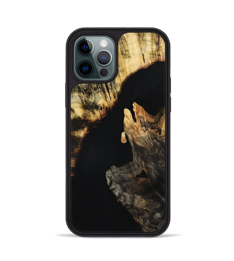 iPhone 12 Pro Wood Phone Case - Victor (Wood Burl, 801239)