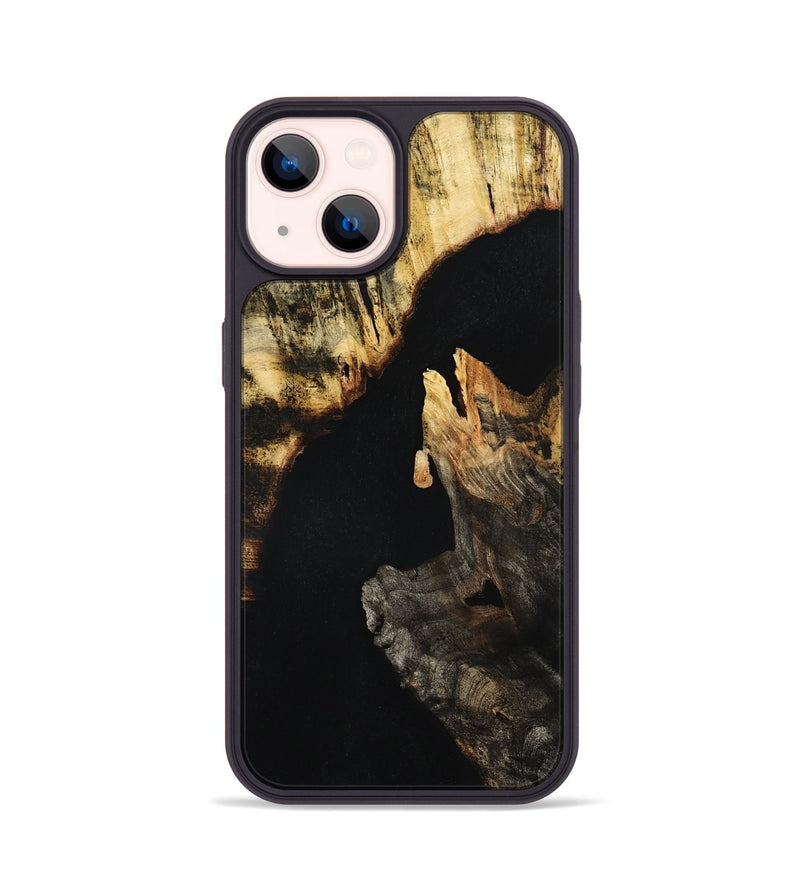 iPhone 14 Wood Phone Case - Victor (Wood Burl, 801239)