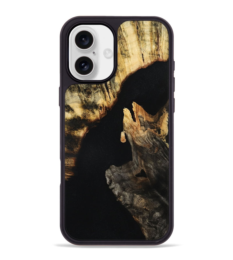 iPhone 16 Plus Wood Phone Case - Victor (Wood Burl, 801239)