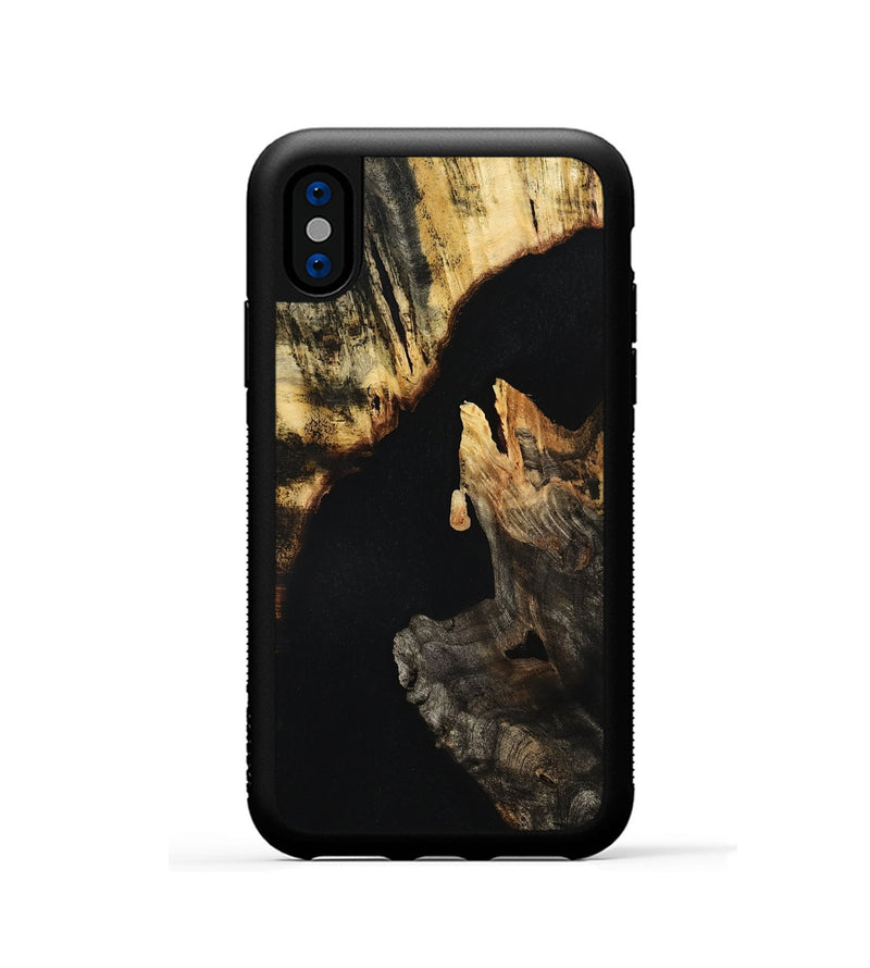 iPhone Xs Wood Phone Case - Victor (Wood Burl, 801239)