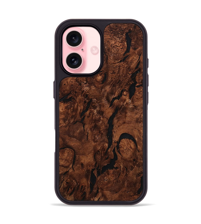 iPhone 16 Wood Phone Case - Betsy (Wood Burl, 801240)