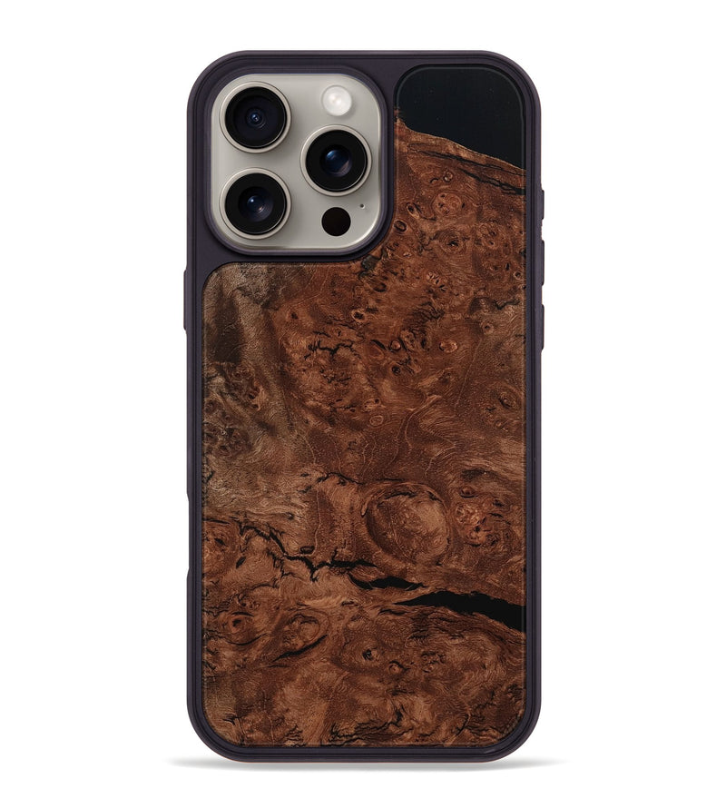 iPhone 16 Pro Max Wood Phone Case - Veer (Wood Burl, 801241)