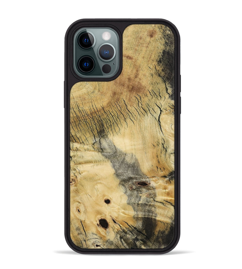 iPhone 12 Pro Max Wood Phone Case - Keon (Wood Burl, 801242)