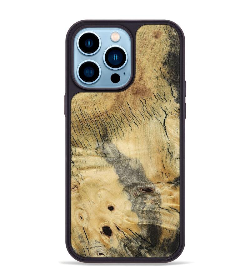 iPhone 14 Pro Max Wood Phone Case - Keon (Wood Burl, 801242)
