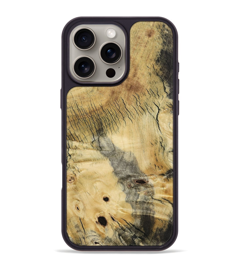 iPhone 16 Pro Max Wood Phone Case - Keon (Wood Burl, 801242)