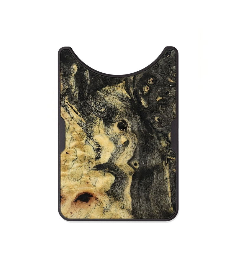 Alloy Wood Wallet - Sarai (Wood Burl, 801243)