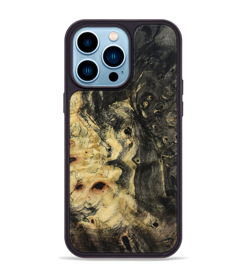iPhone 14 Pro Max Wood Phone Case - Sarai (Wood Burl, 801243)