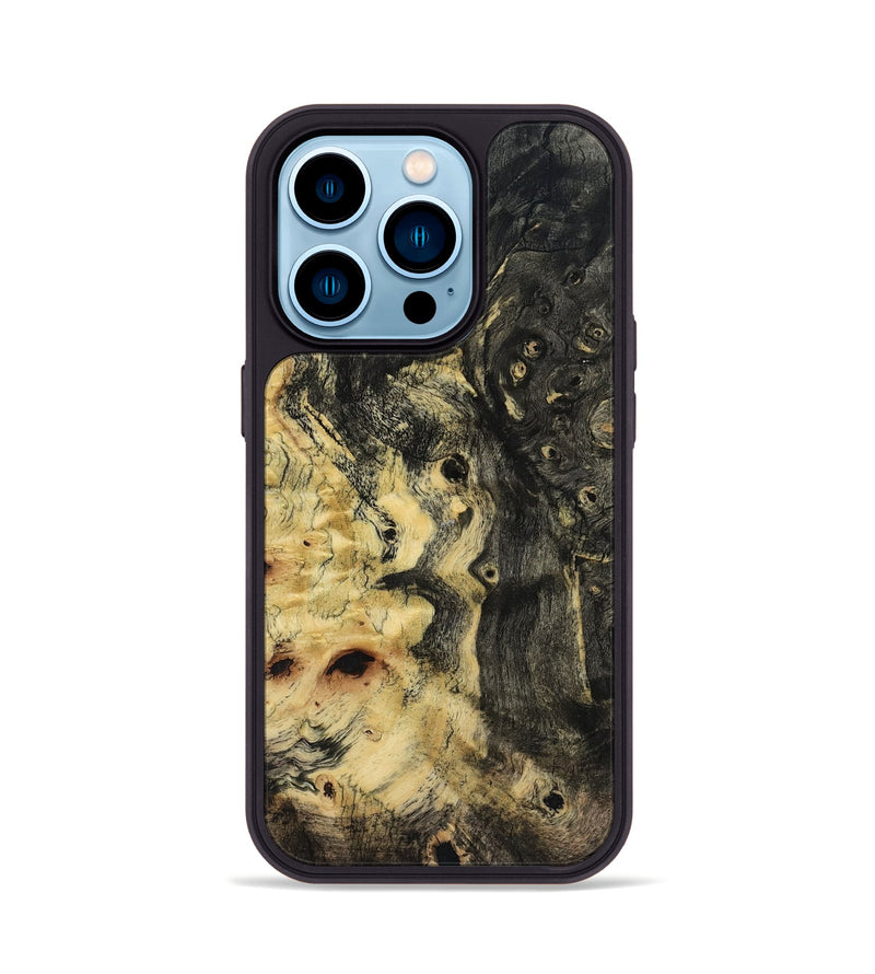 iPhone 14 Pro Wood Phone Case - Sarai (Wood Burl, 801243)