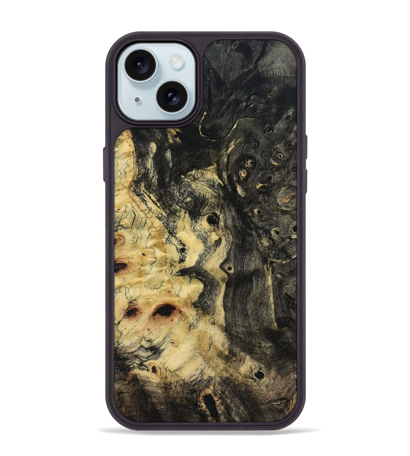 iPhone 15 Plus Wood Phone Case - Sarai (Wood Burl, 801243)
