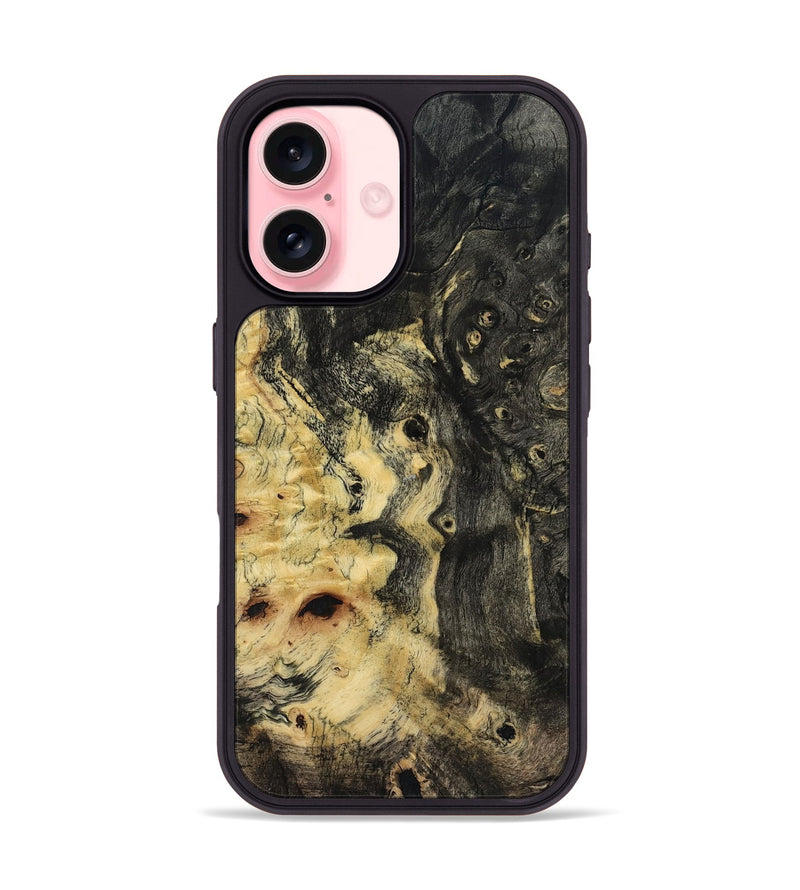 iPhone 16 Wood Phone Case - Sarai (Wood Burl, 801243)