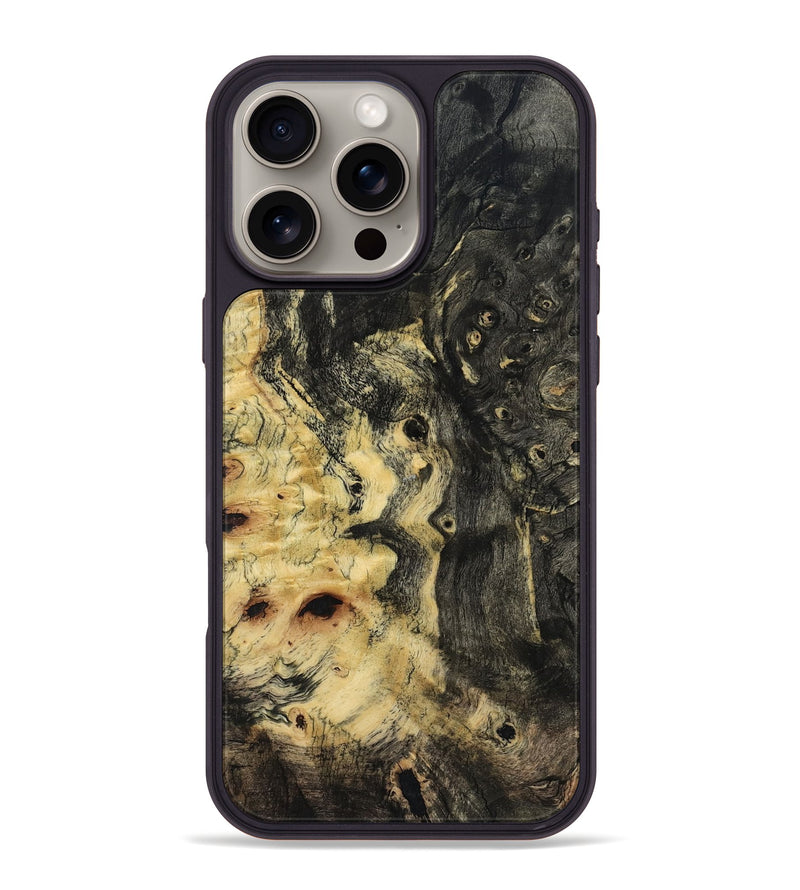 iPhone 16 Pro Max Wood Phone Case - Sarai (Wood Burl, 801243)