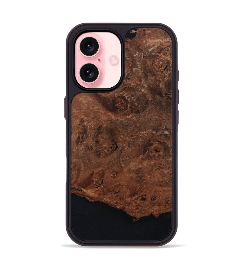 iPhone 16 Wood Phone Case - Lorelai (Wood Burl, 801244)