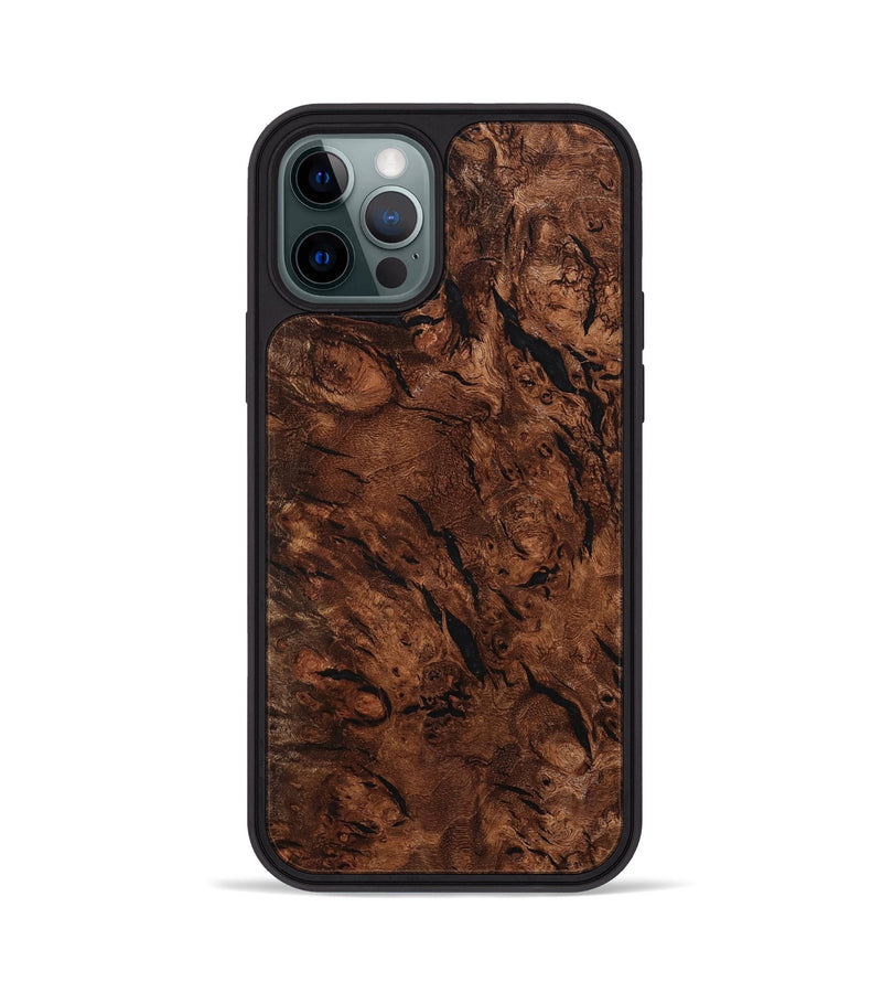 iPhone 12 Pro Wood Phone Case - Delaney (Wood Burl, 801246)