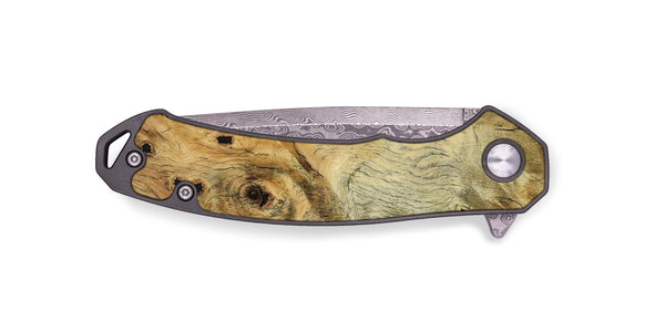EDC Wood Pocket Knife - Araya (Wood Burl, 801247)