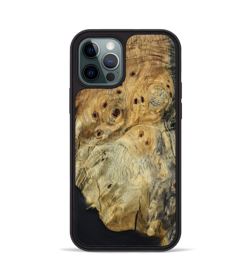 iPhone 12 Pro Wood Phone Case - Araya (Wood Burl, 801247)
