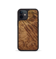 iPhone 12 mini Wood Phone Case - Nels (Wood Burl, 801248)