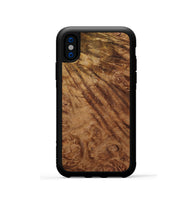 iPhone Xs Wood Phone Case - Nels (Wood Burl, 801248)