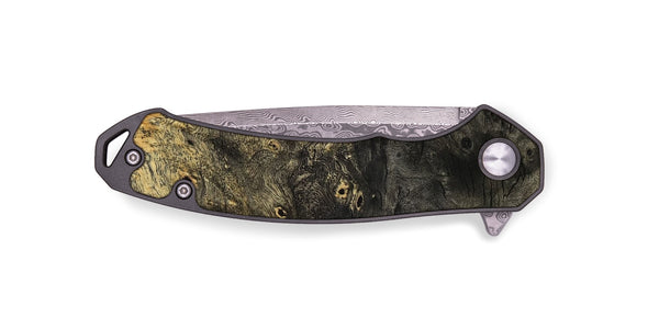 EDC Wood Pocket Knife - Zachary (Wood Burl, 801249)