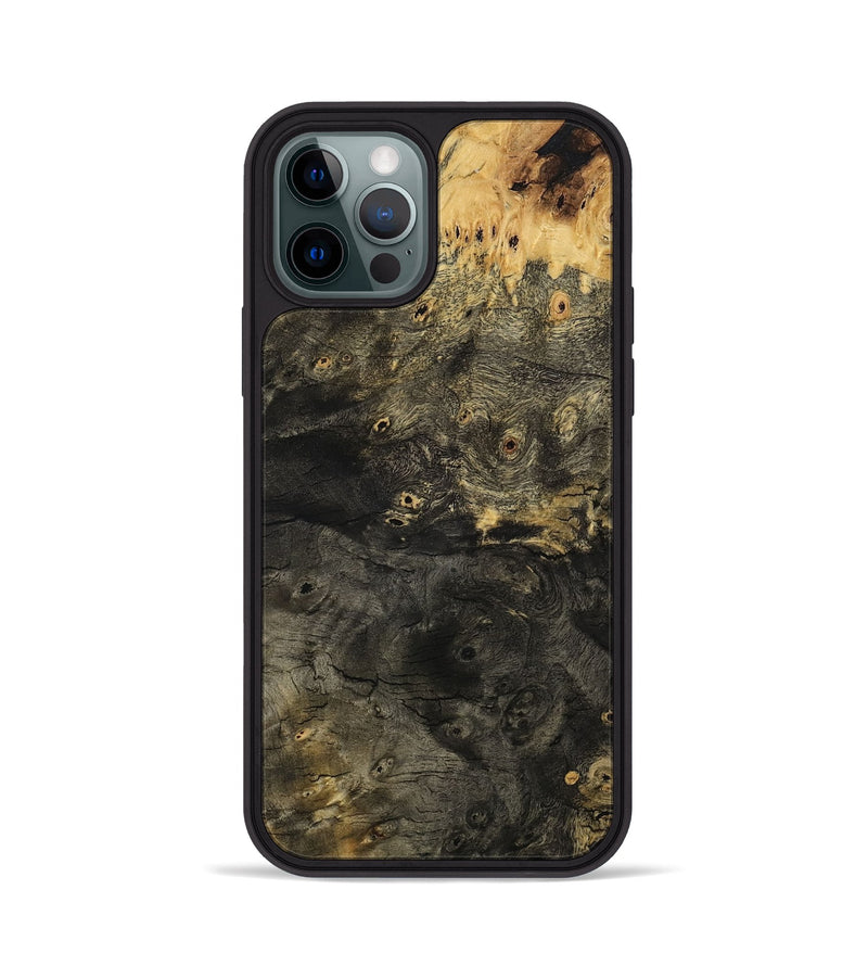 iPhone 12 Pro Wood Phone Case - Zachary (Wood Burl, 801249)