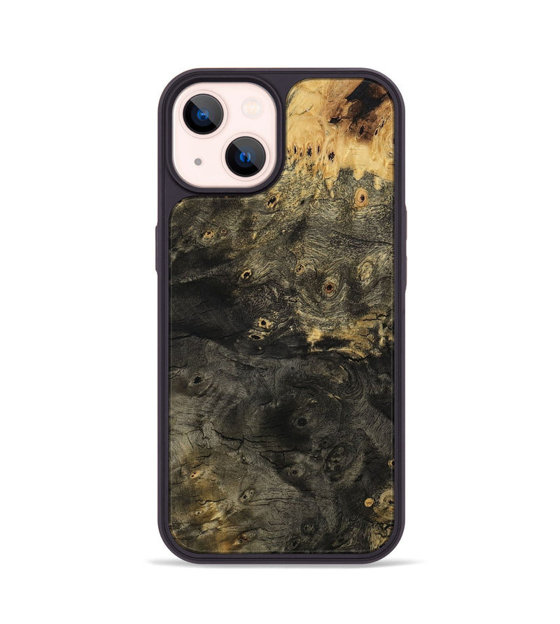 iPhone 14 Wood Phone Case - Zachary (Wood Burl, 801249)