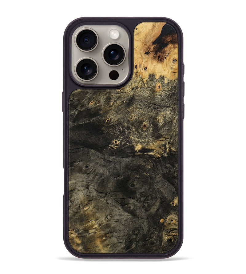 iPhone 16 Pro Max Wood Phone Case - Zachary (Wood Burl, 801249)