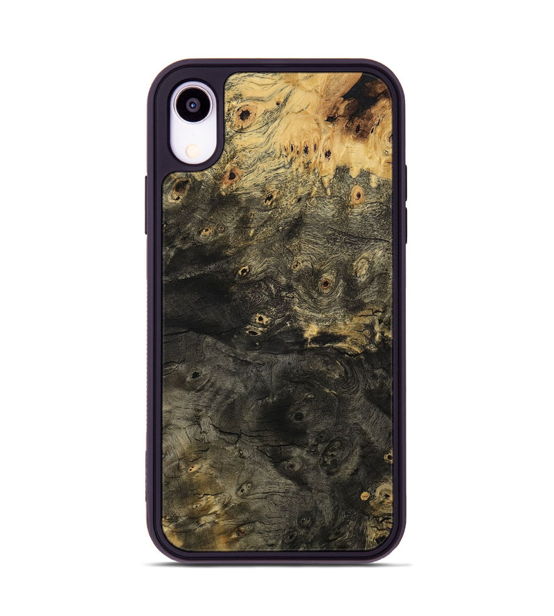 iPhone Xr Wood Phone Case - Zachary (Wood Burl, 801249)