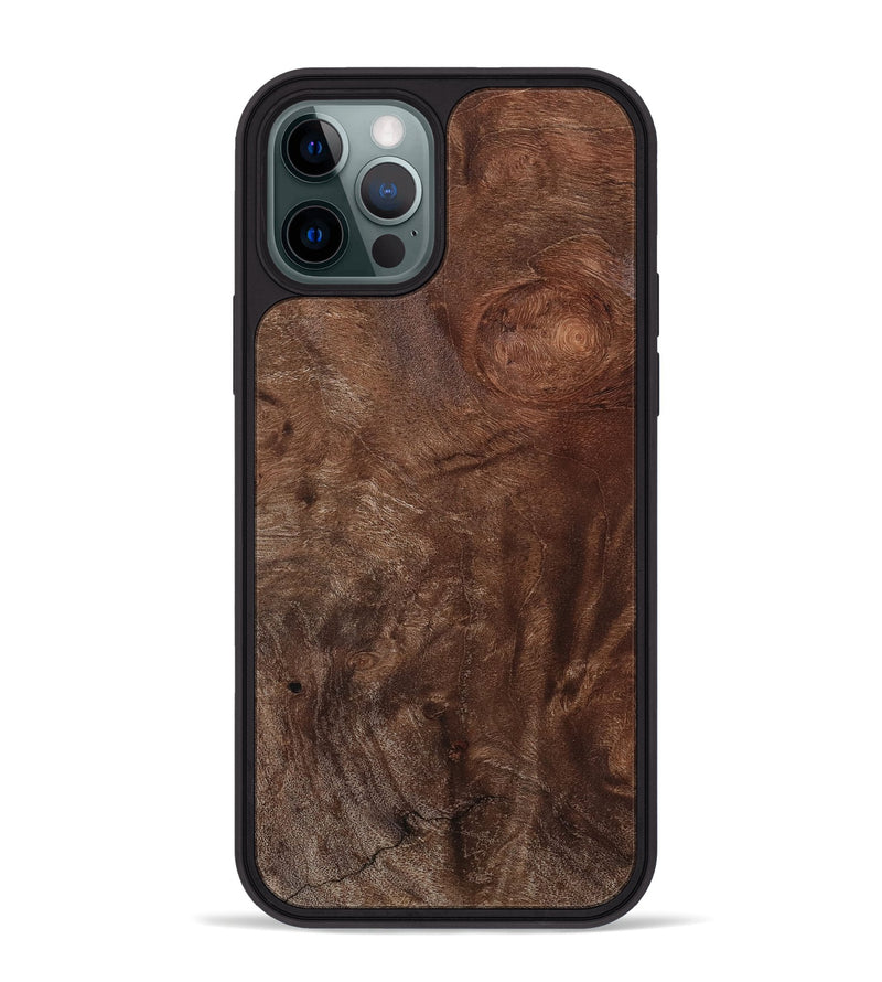 iPhone 12 Pro Max Wood Phone Case - Barb (Wood Burl, 801250)