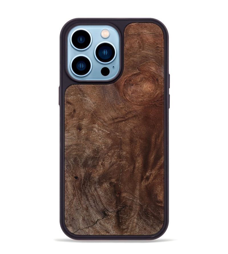 iPhone 14 Pro Max Wood Phone Case - Barb (Wood Burl, 801250)