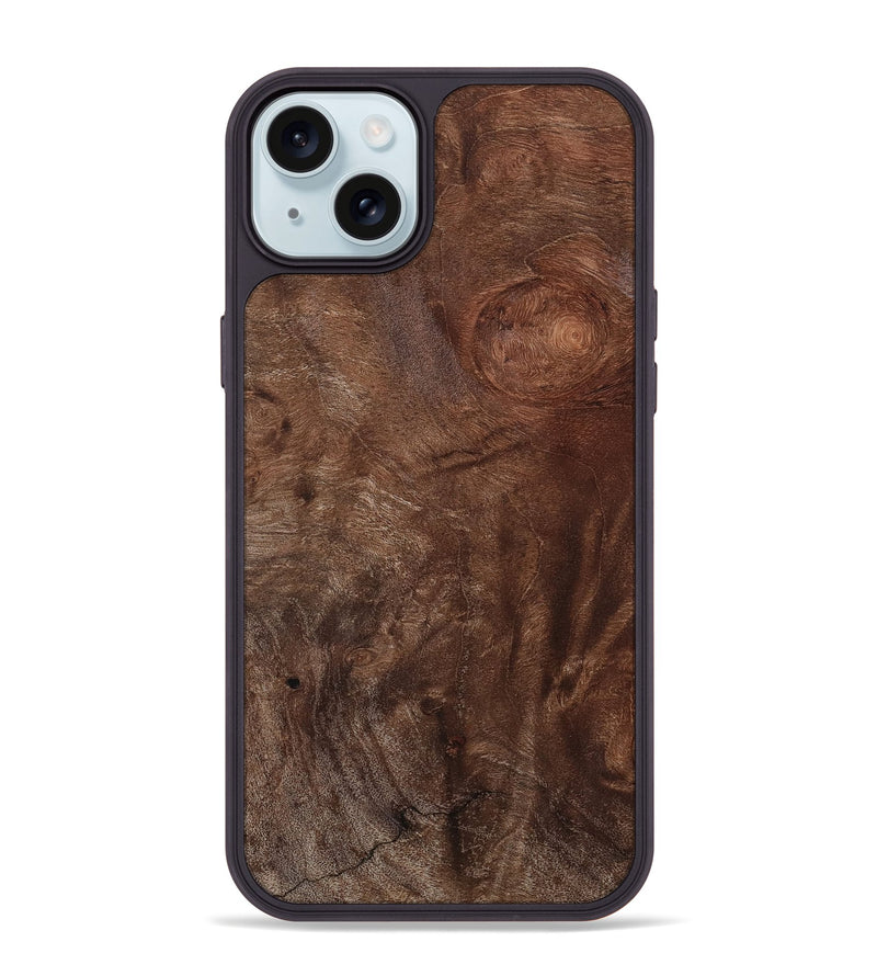 iPhone 15 Plus Wood Phone Case - Barb (Wood Burl, 801250)