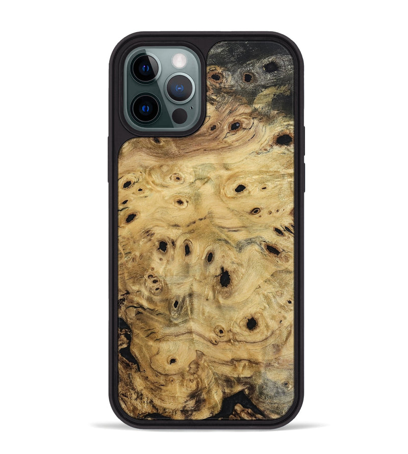 iPhone 12 Pro Max Wood Phone Case - Rogers (Wood Burl, 801251)