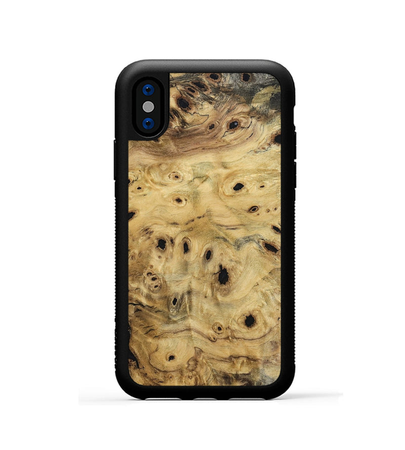 iPhone Xs Wood Phone Case - Rogers (Wood Burl, 801251)