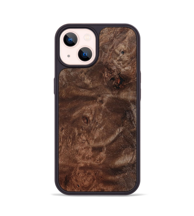 iPhone 14 Wood Phone Case - Ottilie (Wood Burl, 801252)