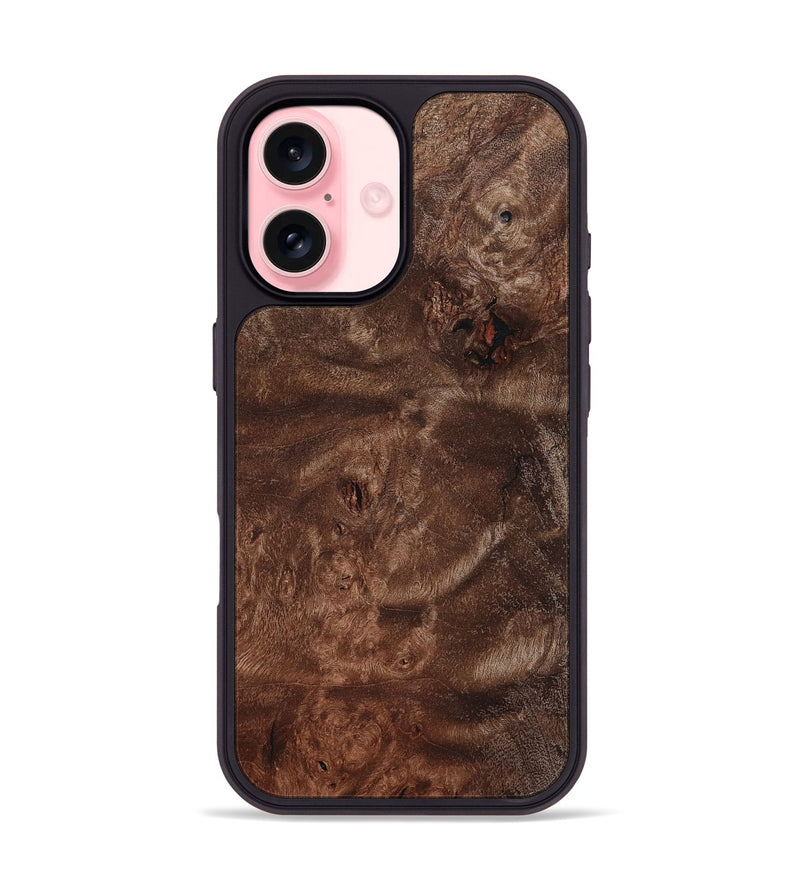iPhone 16 Wood Phone Case - Ottilie (Wood Burl, 801252)