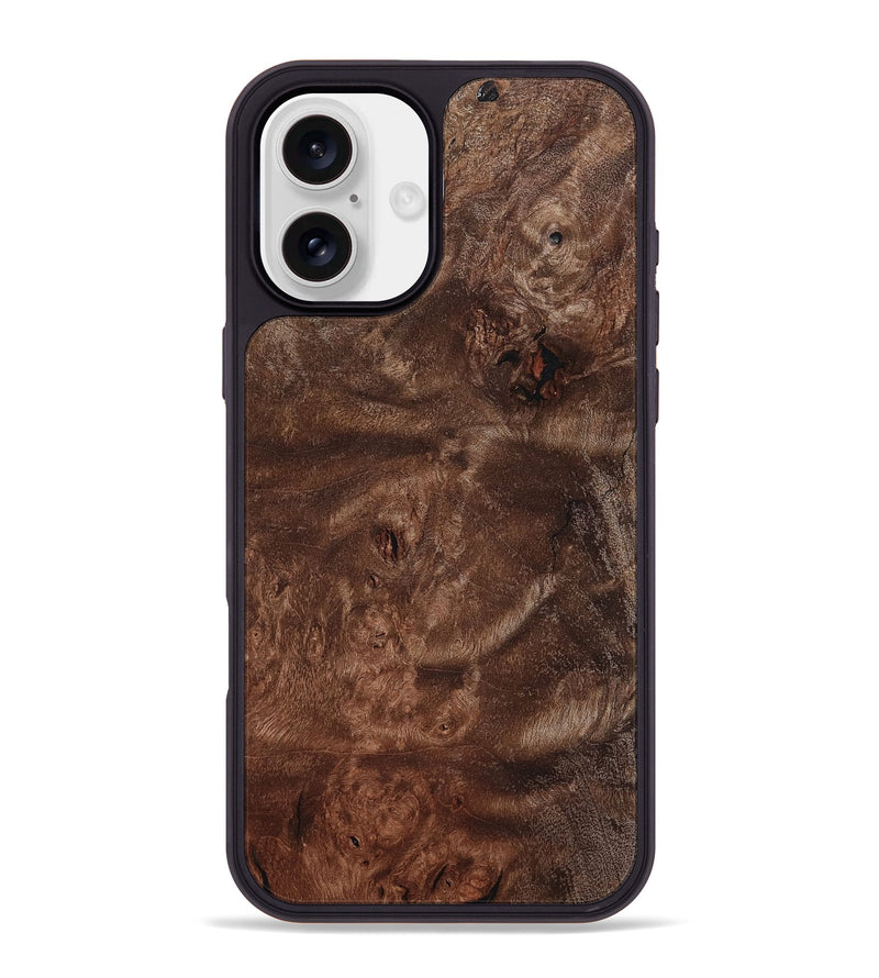 iPhone 16 Plus Wood Phone Case - Ottilie (Wood Burl, 801252)