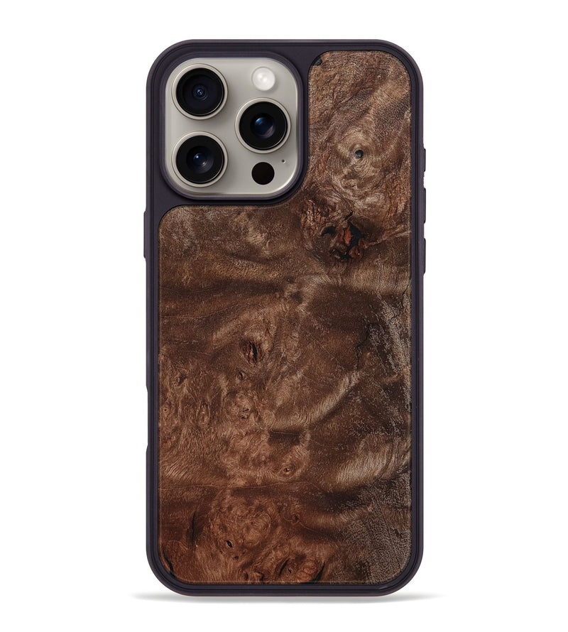 iPhone 16 Pro Max Wood Phone Case - Ottilie (Wood Burl, 801252)
