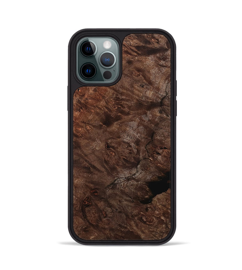 iPhone 12 Pro Wood Phone Case - Izan (Wood Burl, 801253)