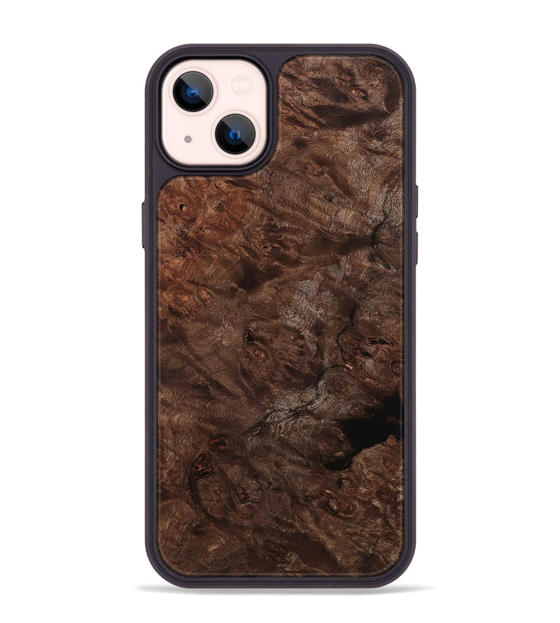 iPhone 14 Plus Wood Phone Case - Izan (Wood Burl, 801253)