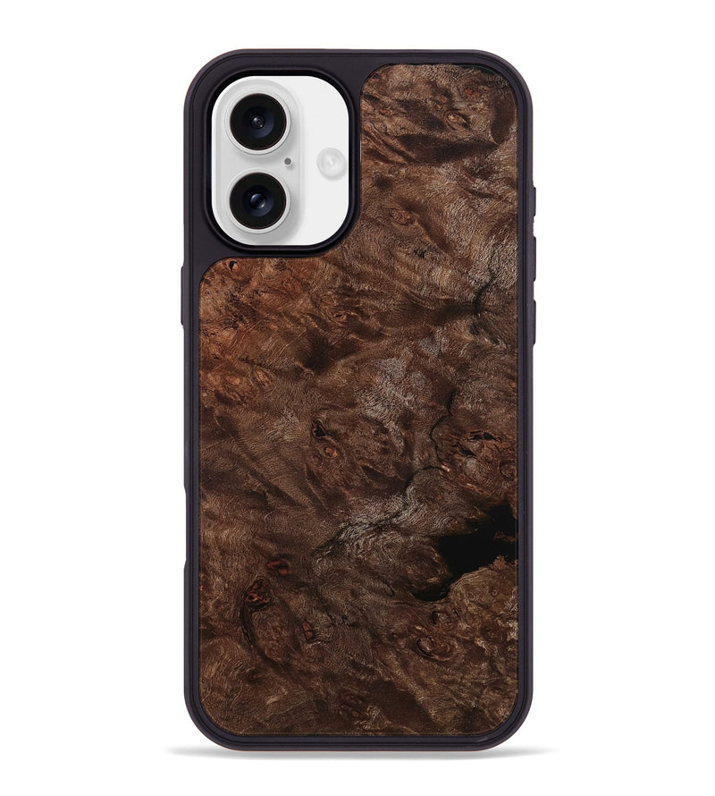 iPhone 16 Plus Wood Phone Case - Izan (Wood Burl, 801253)