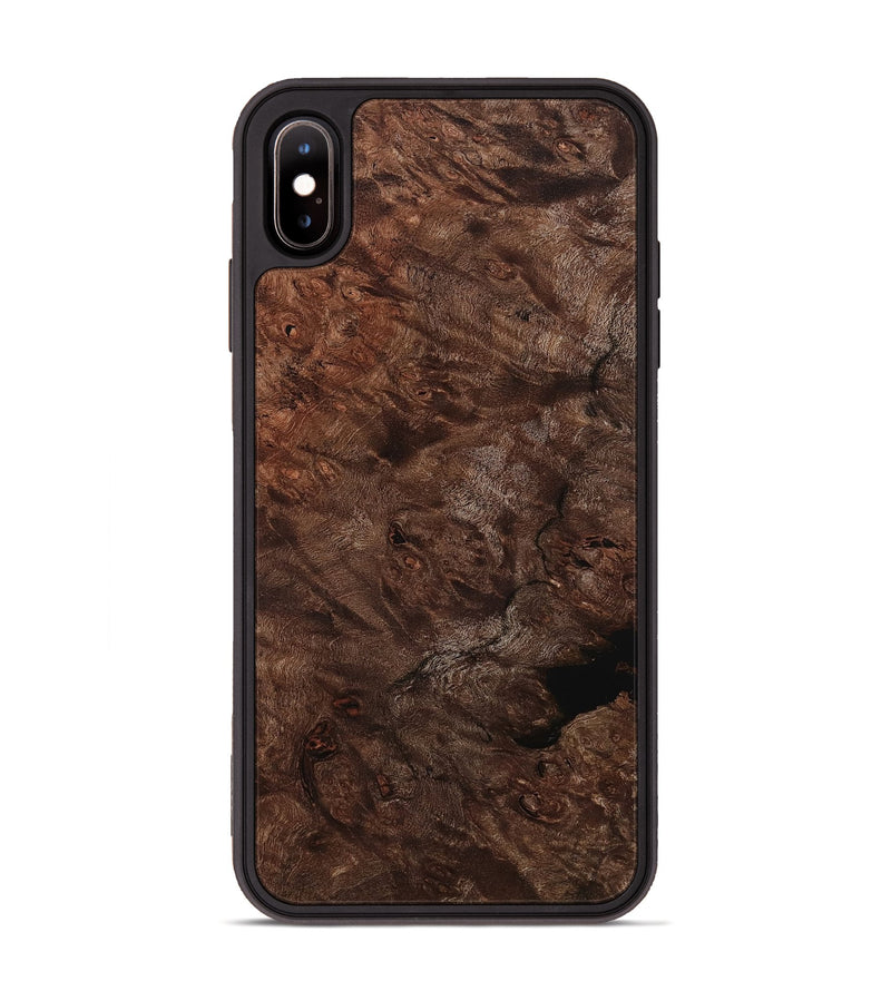 iPhone Xs Max Wood Phone Case - Izan (Wood Burl, 801253)