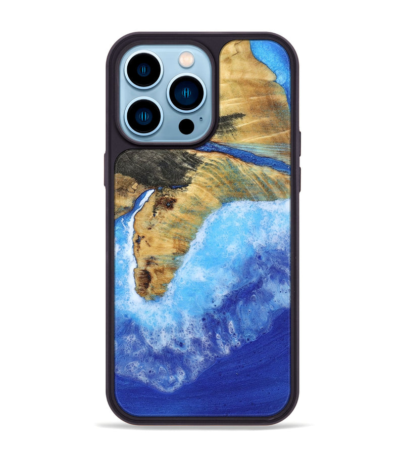 iPhone 14 Pro Max Wood Phone Case - Micaela (Coastal, 801256)
