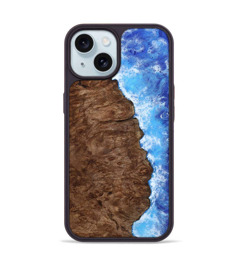 iPhone 15 Wood Phone Case - Heath (Coastal, 801257)