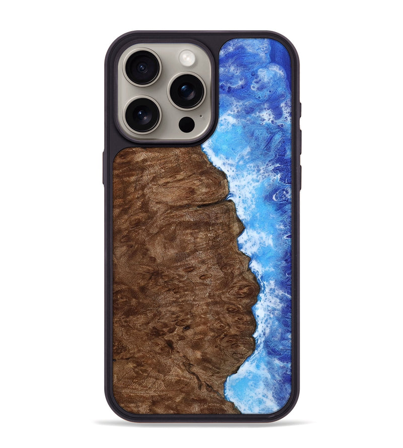 iPhone 15 Pro Max Wood Phone Case - Heath (Coastal, 801257)