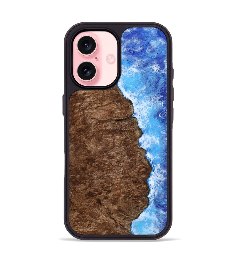 iPhone 16 Wood Phone Case - Heath (Coastal, 801257)