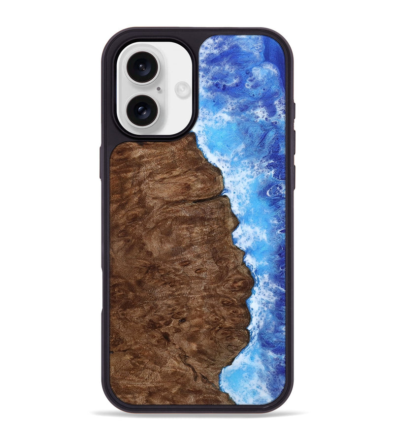 iPhone 16 Plus Wood Phone Case - Heath (Coastal, 801257)
