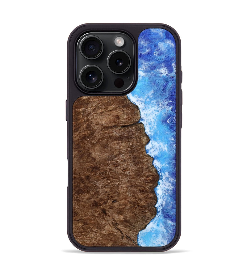 iPhone 16 Pro Wood Phone Case - Heath (Coastal, 801257)