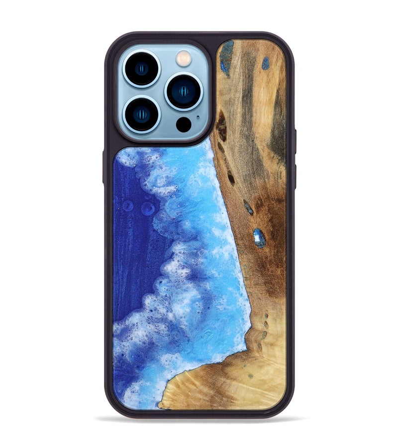 iPhone 14 Pro Max Wood Phone Case - Linnie (Coastal, 801258)