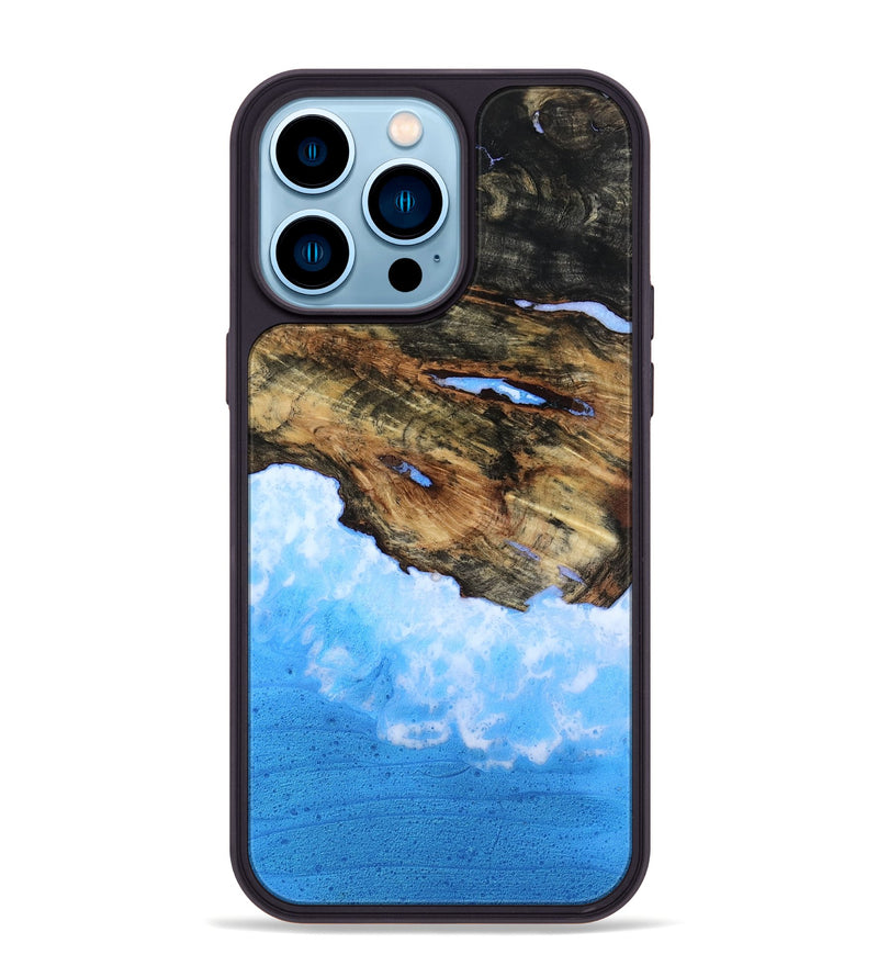 iPhone 14 Pro Max Wood Phone Case - Janene (Coastal, 801262)