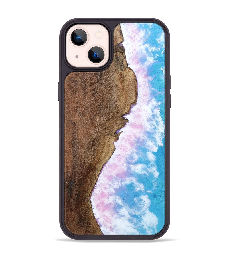 iPhone 14 Plus Wood Phone Case - Freda (Coastal, 801267)