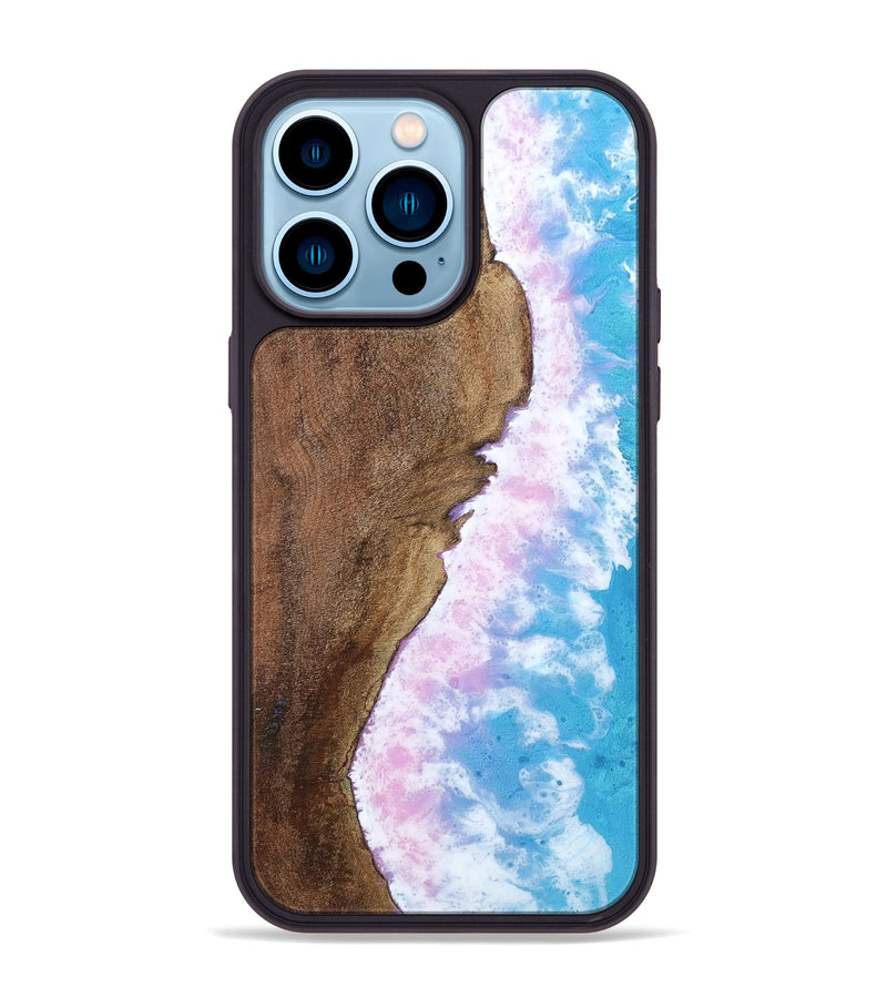 iPhone 14 Pro Max Wood Phone Case - Freda (Coastal, 801267)
